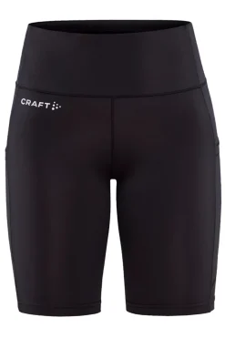 Running dames short tight zwart