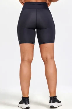 Running dames short tight zwart