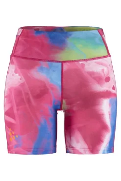Running dames short tight rose