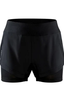 Running dames short zwart