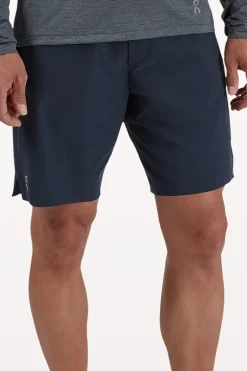Running heren short blauw