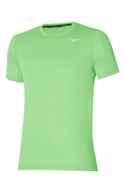 Running heren t-shirt km groen