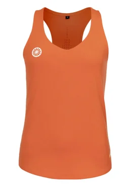 Tennis dames singlet oranje
