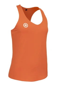 Tennis dames singlet oranje