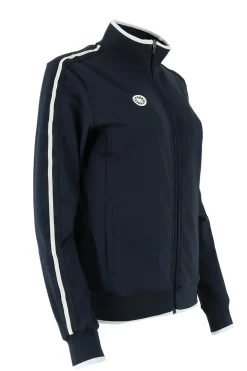 Tennis dames trainingsjack blauw