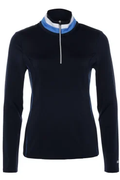 Tennis dames trainingsjack blauw