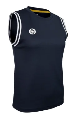 Tennis dames t-shirt km blauw