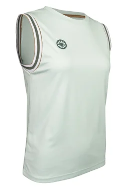Tennis dames t-shirt km groen