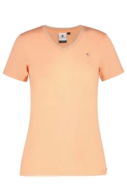 Tennis dames t-shirt km oranje