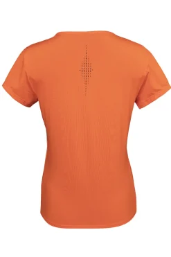 Tennis dames t-shirt km oranje