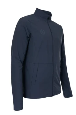 Tennis heren trainingsjack blauw