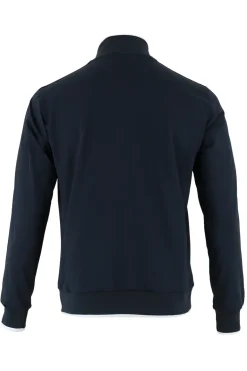 Tennis heren trainingsjack blauw
