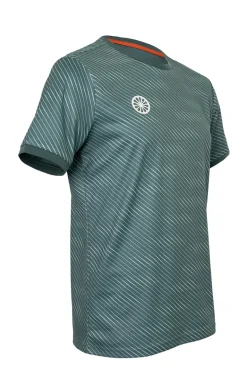 Tennis heren t-shirt km groen