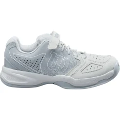 Tennisschoenen gravel jongens wit