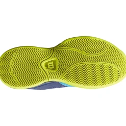 Tennisschoenen gravel jongens blauw