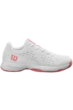 Tennisschoenen gravel meisjes wit