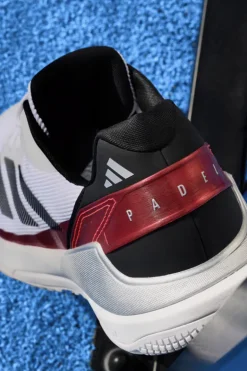 Tennisschoenen omni heren wit