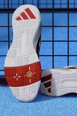 Tennisschoenen omni heren wit