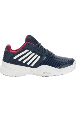 Tennisschoenen omni jongens blauw