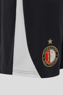 Voetbal heren short replica zwart