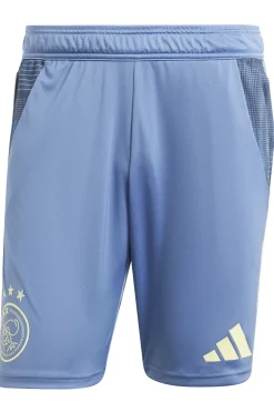 Voetbal heren short replica blauw