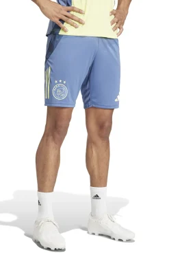 Voetbal heren short replica blauw