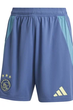 Voetbal heren short replica blauw