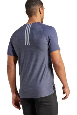 Voetbal heren t-shirt km blauw