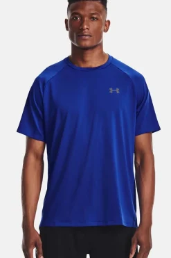 Voetbal heren t-shirt km blauw