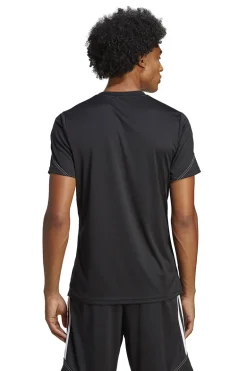 Voetbal heren t-shirt km zwart