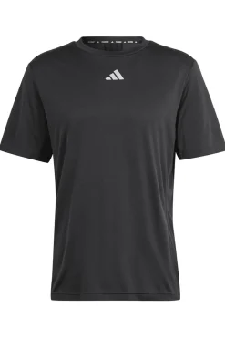 Voetbal heren t-shirt km zwart