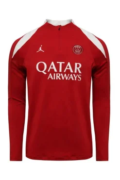 Voetbal jongens t-shirt lm rood
