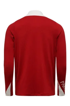 Voetbal jongens t-shirt lm rood