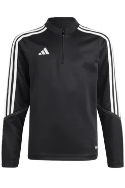 Voetbal jongens t-shirt lm zwart