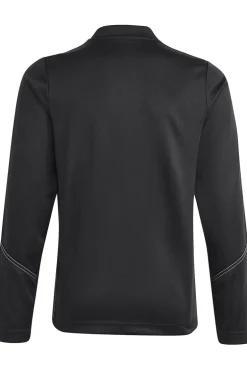 Voetbal jongens t-shirt lm zwart