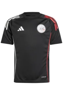 Voetbal jongens t-shirt replic zwart