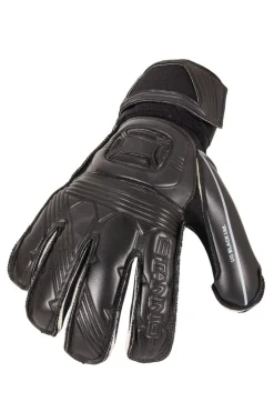 Voetbal keepershandschoenen sr zwart