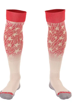 Voetbal  kousen voetbal rood