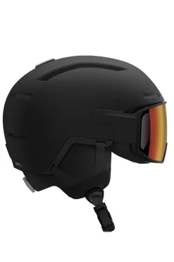 Wintersport helm senior zwart