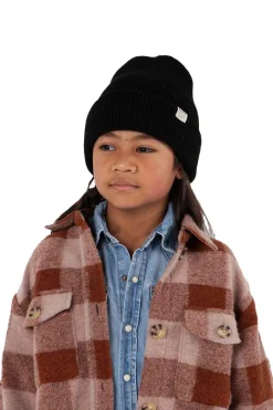 Wintersport muts junior zwart