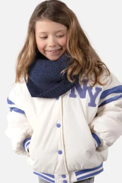 Wintersport sjaal blauw