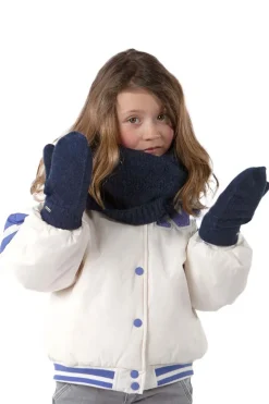 Wintersport wanten ski jr blauw